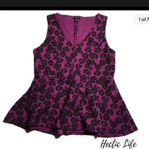 Torrid peplum top